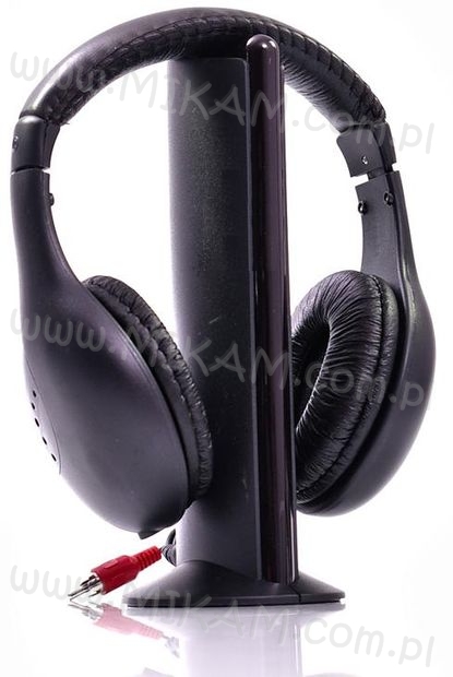 S�uchawki Bezprzewodowe + Radio + Mic