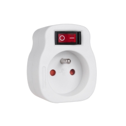 Gniazdo Prądowe Sieciowej z Wyłącznikiem ON/OFF Ochrona 16A