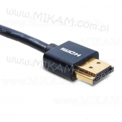 Kabel Przewód HDMI-HDMI 2m 1,4 ARC 3D 4K Ethernet