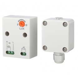 Czujnik Zmierzchowy z Zewnętrzną Sondą IP65 16A Regulacja