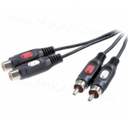Przedłużacz 2x RCA CINCH 2,5m OFC STEREO VIVANCO