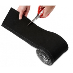 Maskownica Kabli Dwustronna Biała/Czarna Neopren Rzep