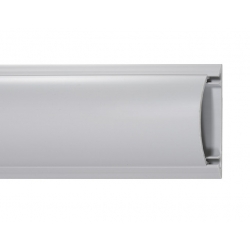 Maskownica Podłogowa Szara 1m 17x70mm Listwa Taśma