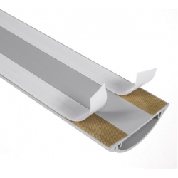 Maskownica Podłogowa Szara 1m 17x70mm Listwa Taśma