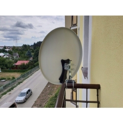 Uchwyt do Anteny SAT DVB-T Balkonowy Czołowy 25/30cm
