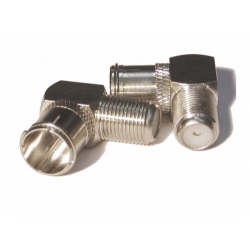 Adapter Kątowy Redukcja Gniazdo F / Wtyk F QUICK