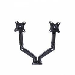 Uchwyt Biurkowy na 2 Monitory Sprężyny Gazowe VESA 75x75 100x100