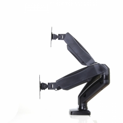 Uchwyt Biurkowy na 2 Monitory Sprężyny Gazowe VESA 75x75 100x100