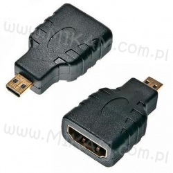 ADAPTER HDMI gniazdo / micro HDMI wtyk F-M