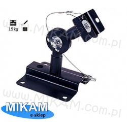 Uchwyty do Kolumn Głośników 2szt 15kg Czarne