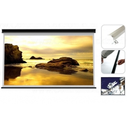 Ekran Projekcyjny 100" 4:3 200x150 Auto-lock Biały Matowy Ściana Sufit