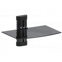 Półka szklana pod DVD SAT Szyba Hartowana 5mm