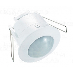 Czujnik Detektor Ruchu Sufitowy do Zabudowy PIR 1200W 6m