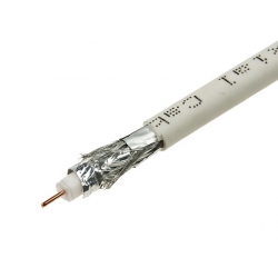 Antenowy DVB-T SAT Miedź POTRÓJNY Ekran Gęsty UHD