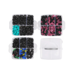 Zestaw Spinek Samochodowych do tapicerki + Narzędzia 726 elementów