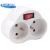 Gniazdo Sieciowe Podwójne z Wyłącznikiem